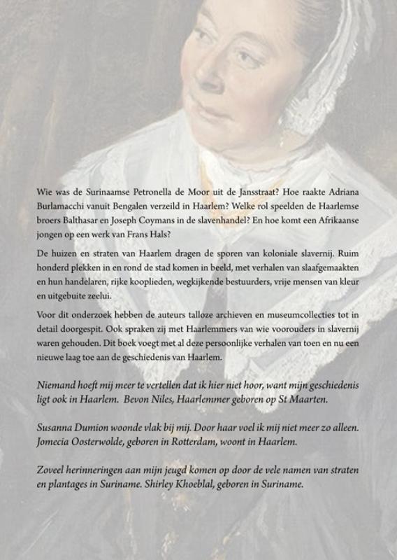 Achterkant van Haarlemmers en de slavernij