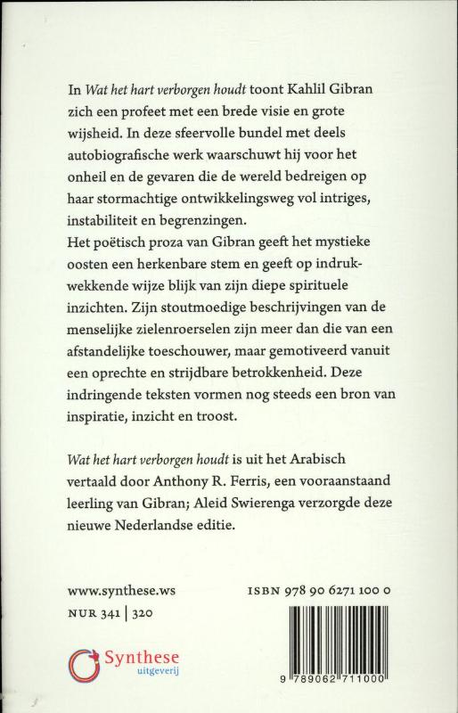Achterkant van Wat het hart verborgen houdt