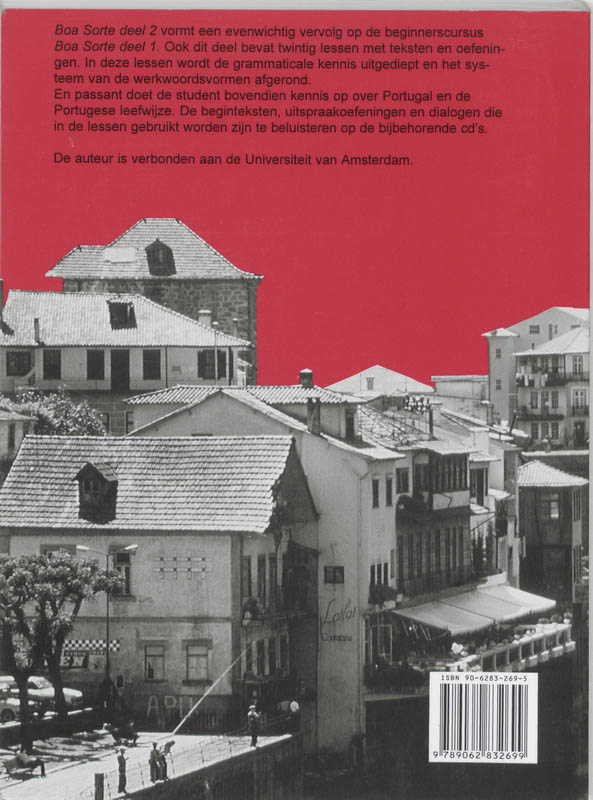 Achterkant van Leerboek