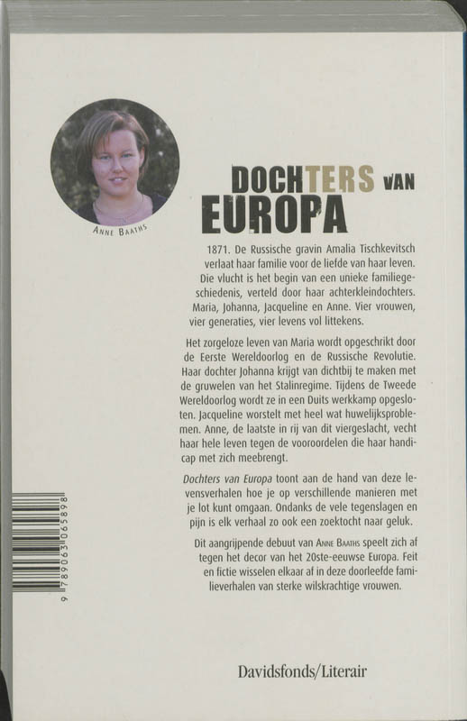 Achterkant van Dochters van Europa