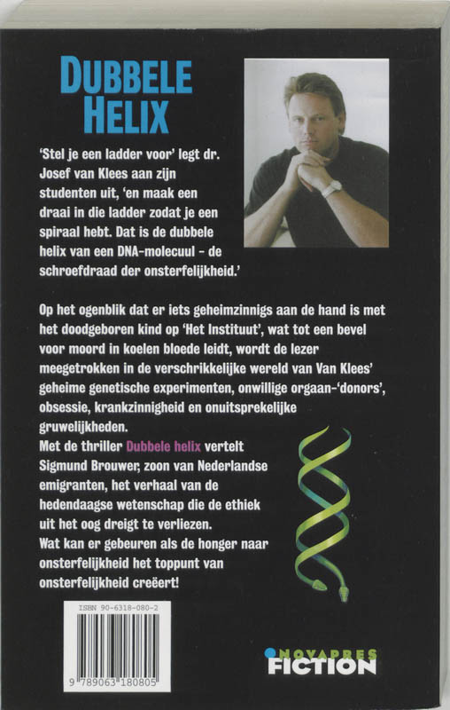 Achterkant van Dubbele helix