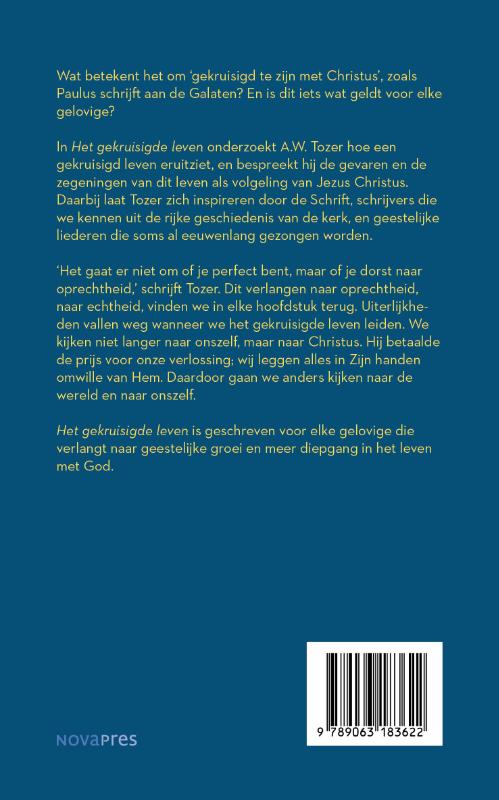 Achterkant van Het gekruisigde leven