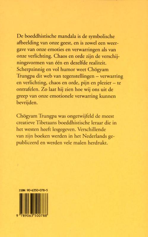 Achterkant van Ordelijke chaos