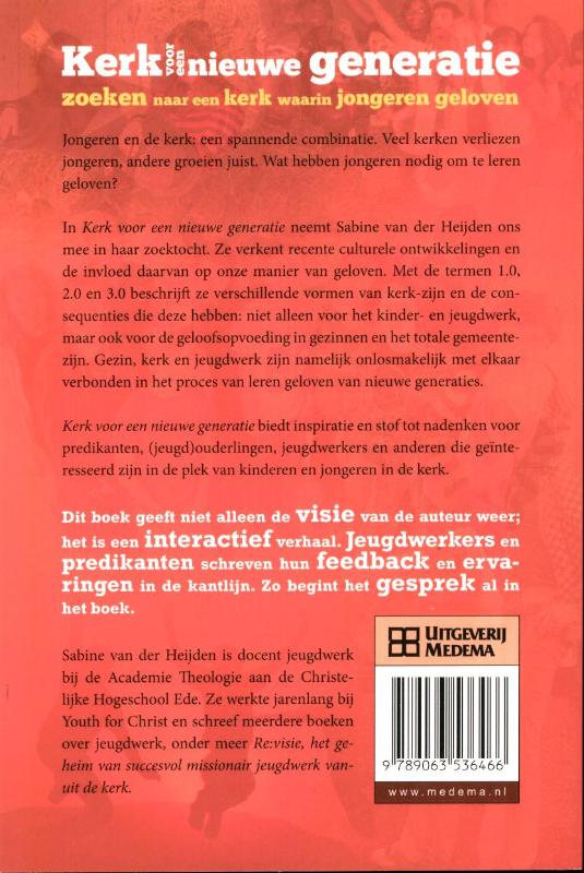 Achterkant van Kerk voor een nieuwe generatie