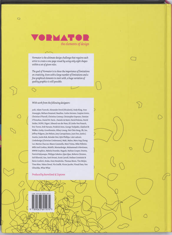 Achterkant van Vormator