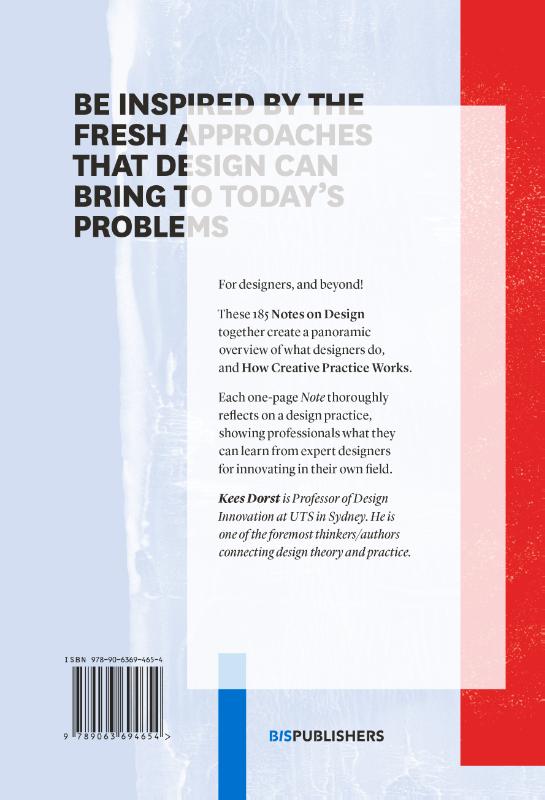 Achterkant van Notes on Design