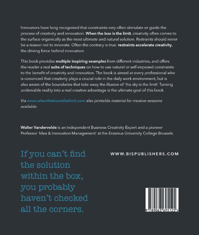 Achterkant van When the Box is the Limit