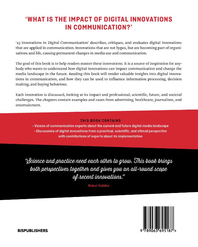 Achterkant van 23 Innovations in Digital Communication