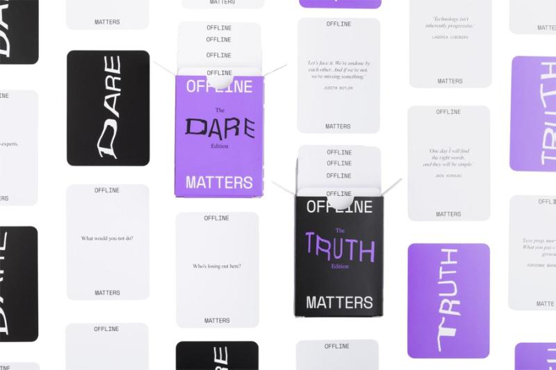 Achterkant van Offline Matters Cards: Truth or Dare?