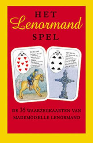 Achterkant van Werken met de waarzegkaarten van Mademoiselle Lenormand