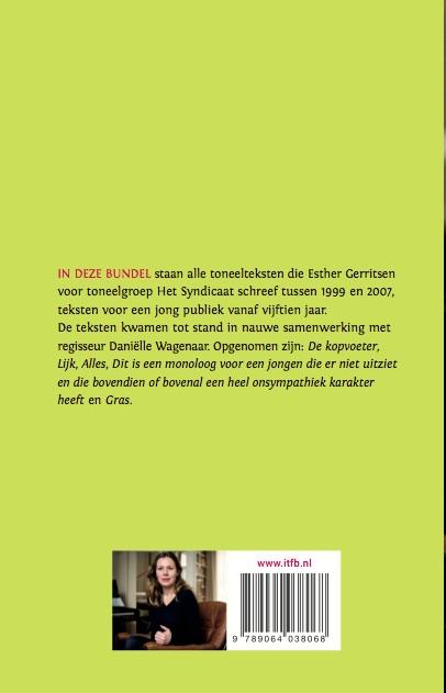 Achterkant van De kopvoeter en andere toneelteksten