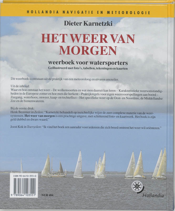Achterkant van Het weer van morgen