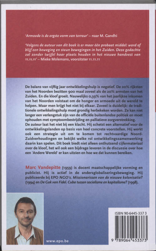 Achterkant van De kloof en de uitweg