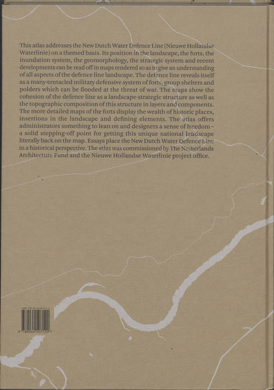 Achterkant van Atlas of the New Dutch Water Defence Line