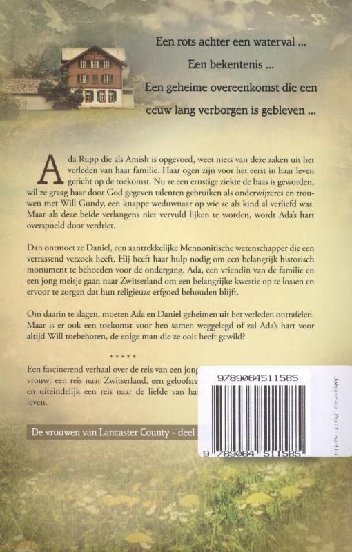 Achterkant van Het kindermeisje van de Amish