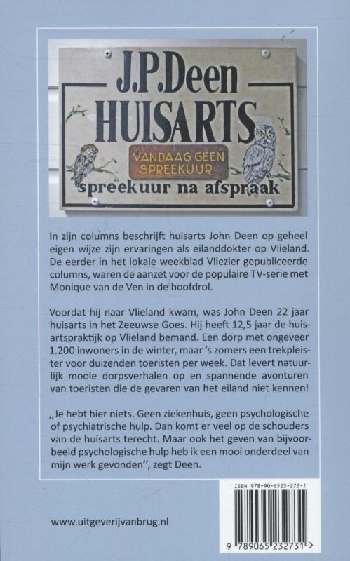 Achterkant van Huisarts op Vlieland