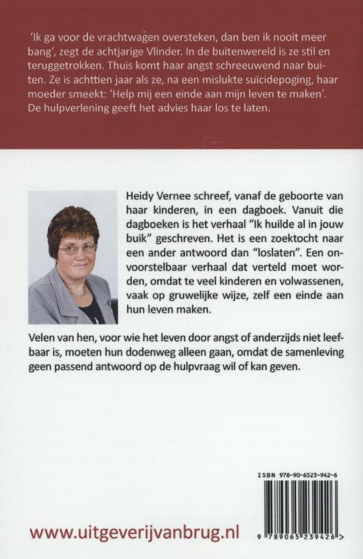 Achterkant van Ik huilde al in jouw buik