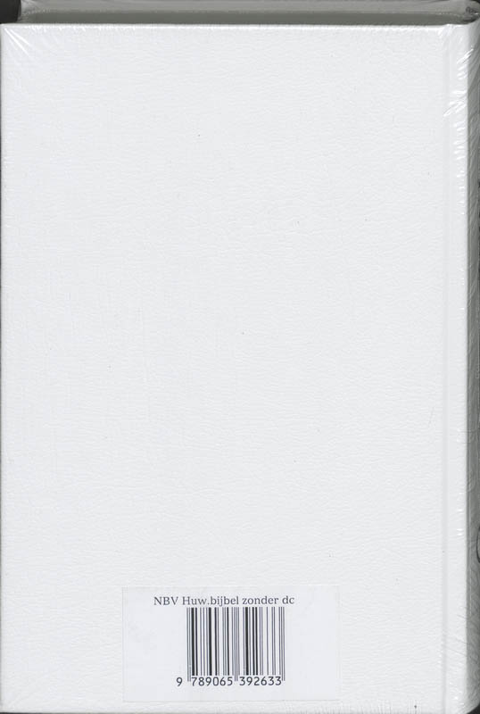 Achterkant van Zonder deuterocanonieke boeken