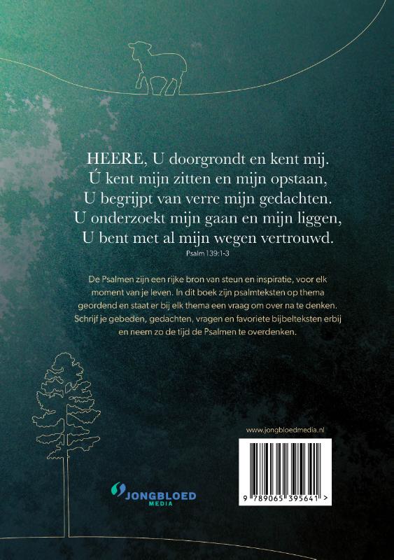 Achterkant van Reflectieboek Psalmen