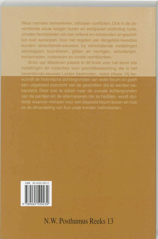 Achterkant van Op hoop van akkoord