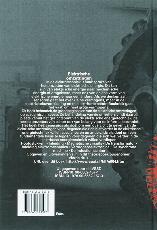 Achterkant van Elektrische omzettingen