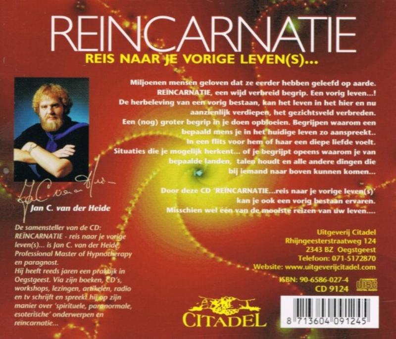 Achterkant van Reincarnatie