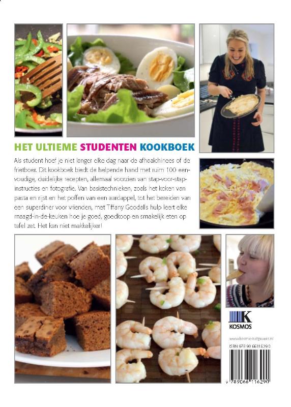 Achterkant van Het ultieme studentenkookboek
