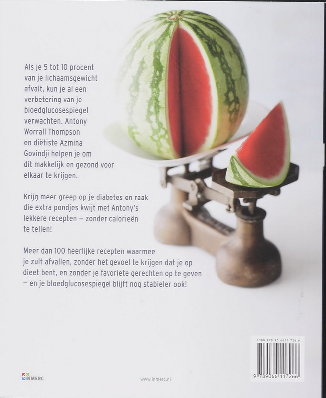 Achterkant van Het Diabetes Dieet