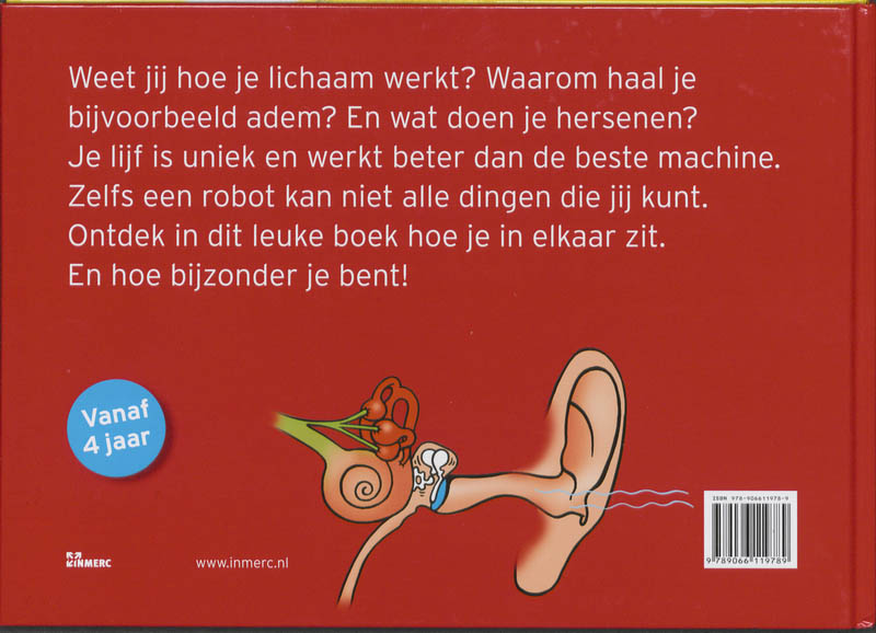 Achterkant van Mijn lijfboek