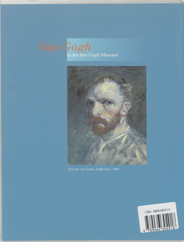 Achterkant van Van Gogh in het Van Gogh Museum