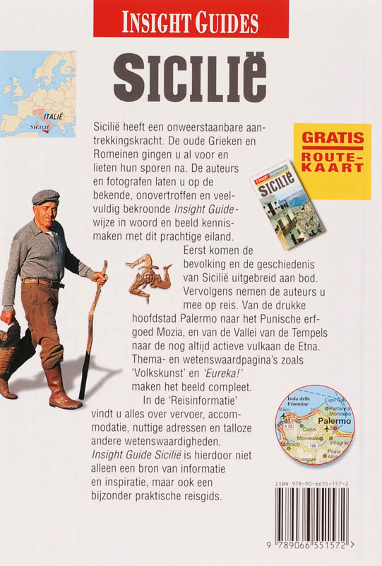 Achterkant van Sicilie