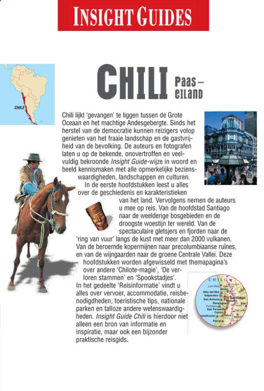 Achterkant van Chili en Paaseiland