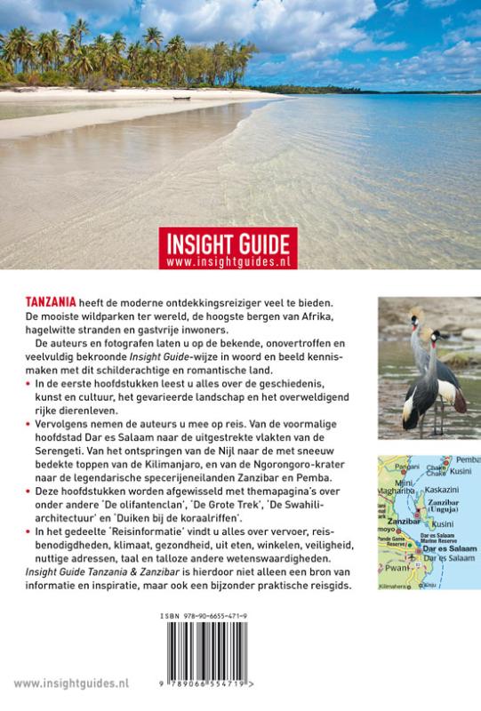 Achterkant van Tanzania & Zanzibar