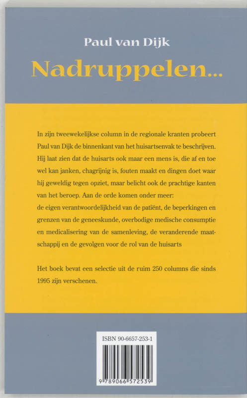 Achterkant van Nadruppelen