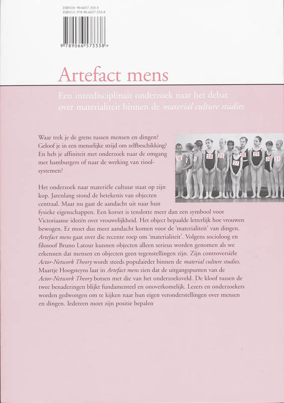 Achterkant van Artefact Mens