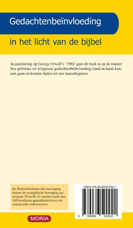 Achterkant van Gedachtenbeïnvloeding