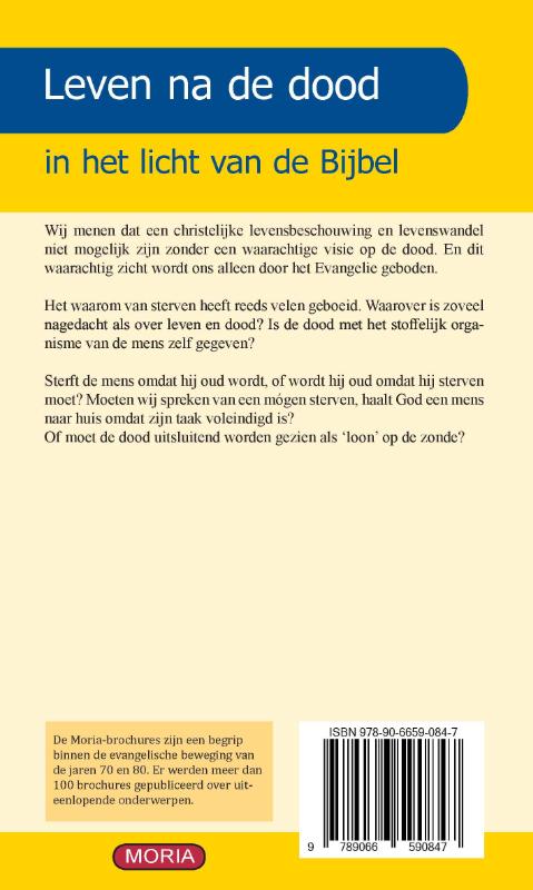 Achterkant van Leven na de dood