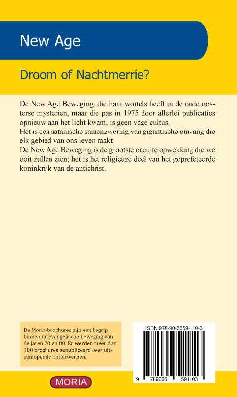 Achterkant van New Age droom of nachtmerrie?