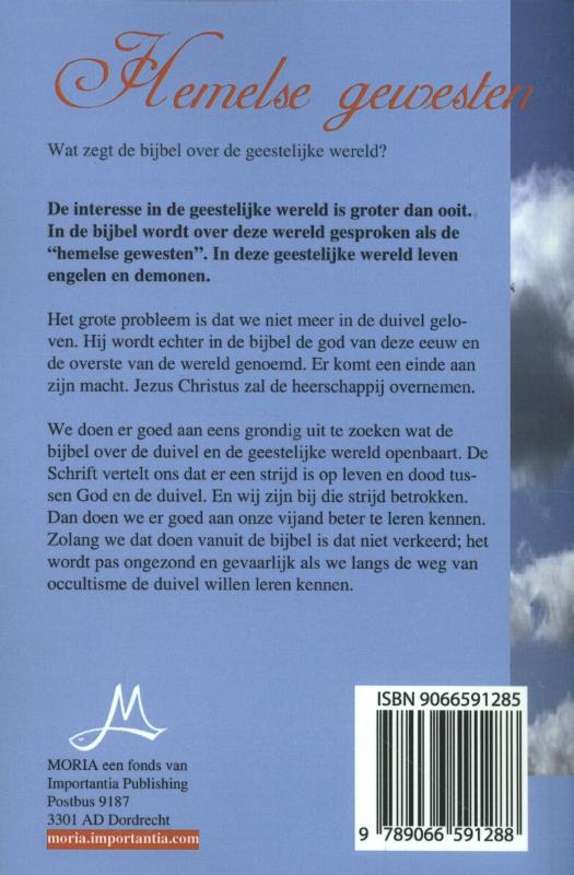 Achterkant van Hemelse Gewesten