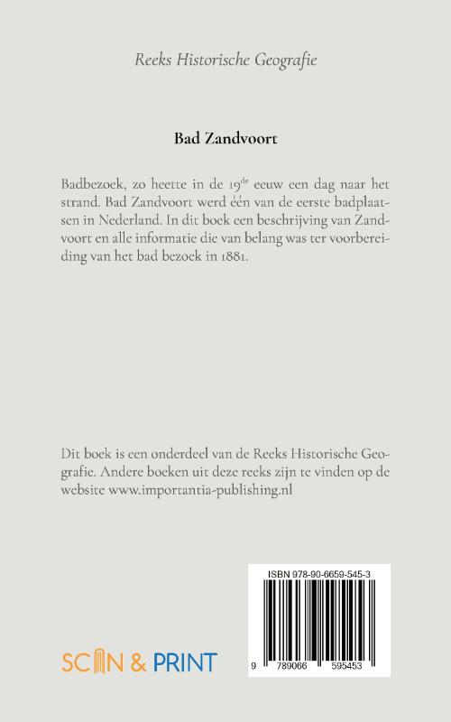 Achterkant van Bad Zandvoort