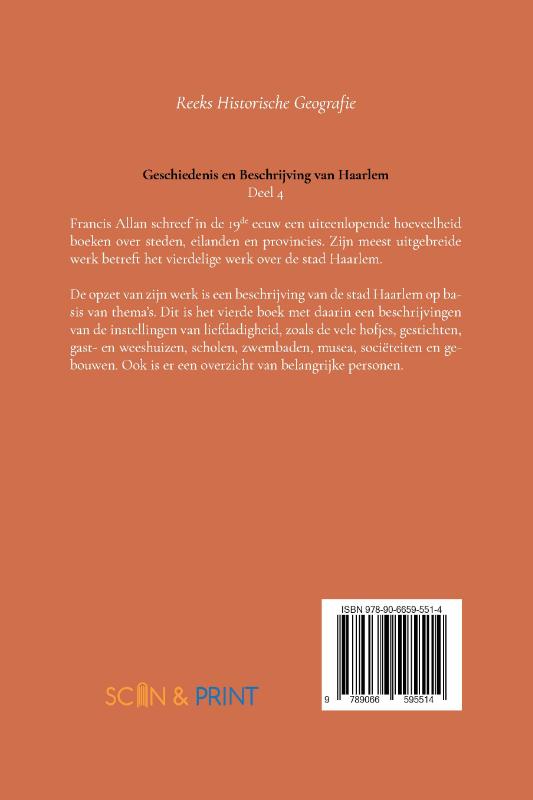 Achterkant van Geschiedenis en beschrijving van Haarlem 4
