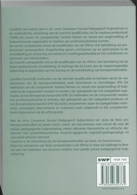 Achterkant van Condities