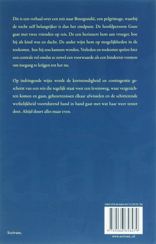Achterkant van Altijd duurt alles maar even