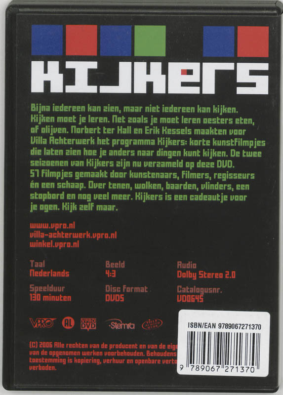 Achterkant van Kijkers