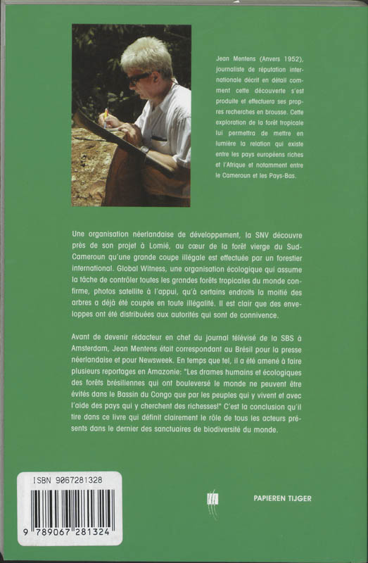 Achterkant van Couper au Cameroun