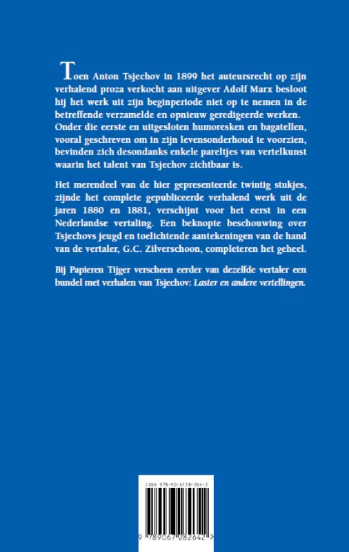Achterkant van Duizend-en-een verschrikkingen