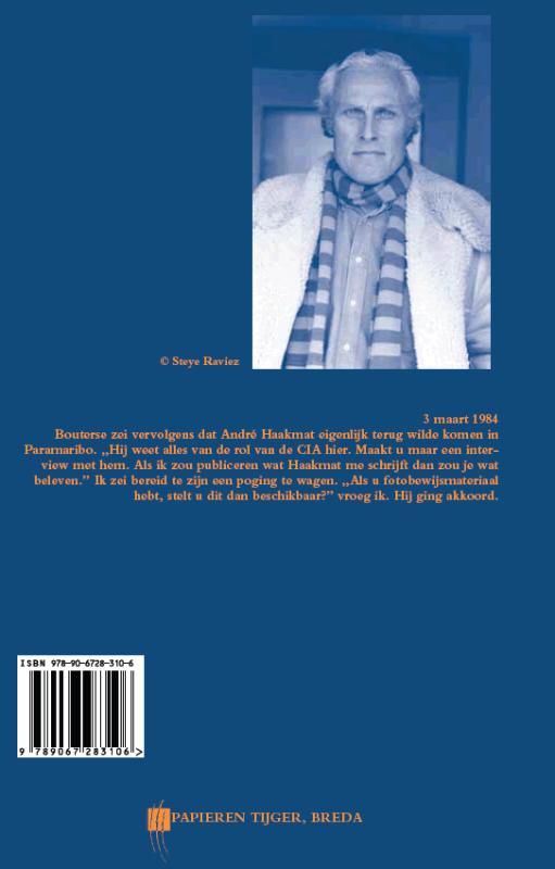 Achterkant van Memoires 1984-A
