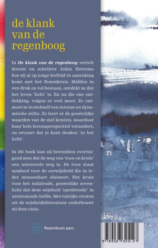Achterkant van De klank van de regenboog