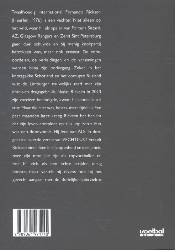 Achterkant van Vechtlust