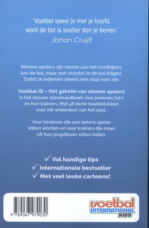 Achterkant van Voetbal IQ
